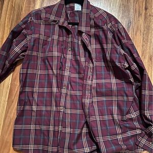 Brooks Brothers Tartan Sport Shirt Regent Fit - XL